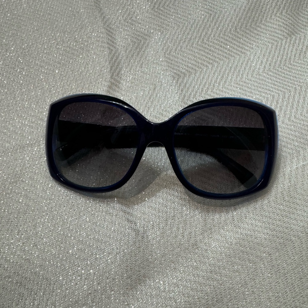 CHANEL CC Sunglasses 5183 Blue CC square-frame sunglasses Fashion Luxury VINTAGE - Picture 5 of 17